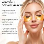 Altın İçeren Kolajenli Göz Altı Maskesi