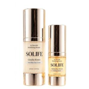 So Smooth Canlandırıcı Gündüz Kremi + Sıkılaştırıcı Serum Seti